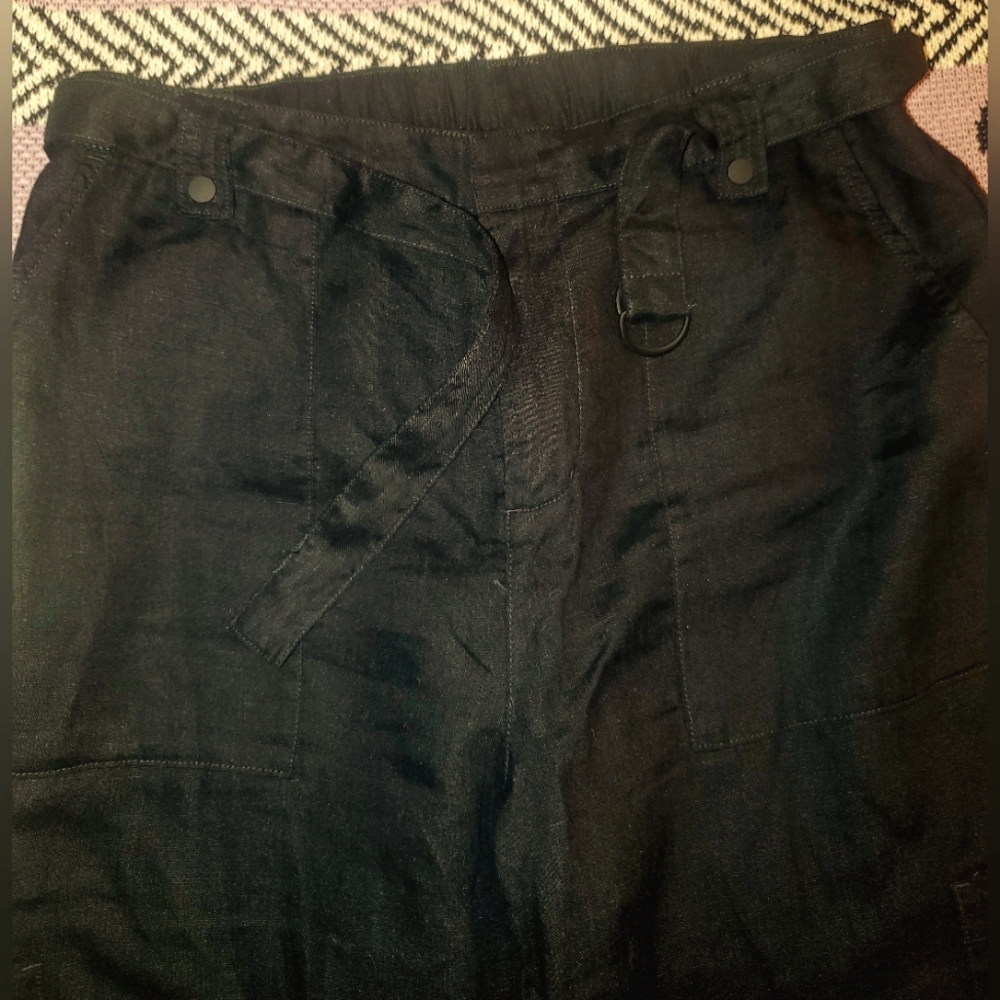 Nicole Miller New York Black Wide Leg Pants